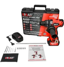 Дрель-шуруповерт Brait BCDI20-4PUMBL PRO с 1-м АКБ, кейс