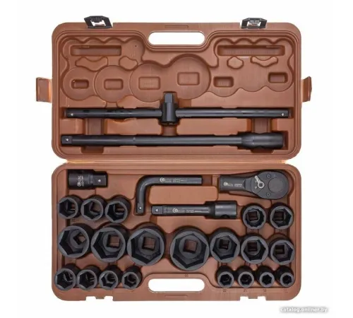 Набор трещотка с головками Forstime FT-68262-5MPB 26 предметов