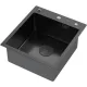 Кухонная мойка ARFEKA ECO AR 450*500 POP-UP BLACK PVD NANO DECOR VOLCANIC ROCK