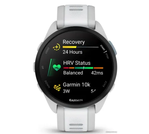 Умные часы Garmin Forerunner 165 туманно-серый/белый камень