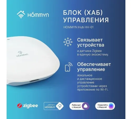 Центр управления хаб Hommyn Hub HH-01