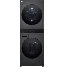 Стирально-сушильная машина с двумя барабанами LG W4W8LVPKZHM