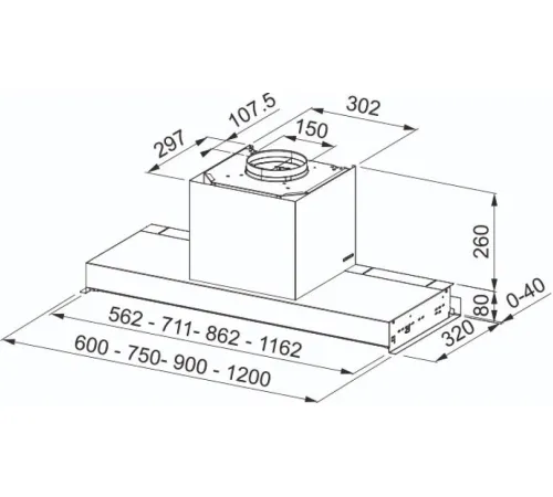 Кухонная вытяжка Franke Maris FSTS Drip-Free 60 X 305.0702.609