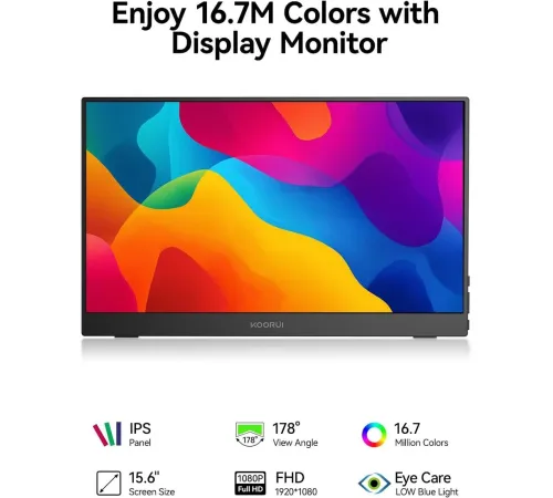 Портативный монитор Koorui E1511A