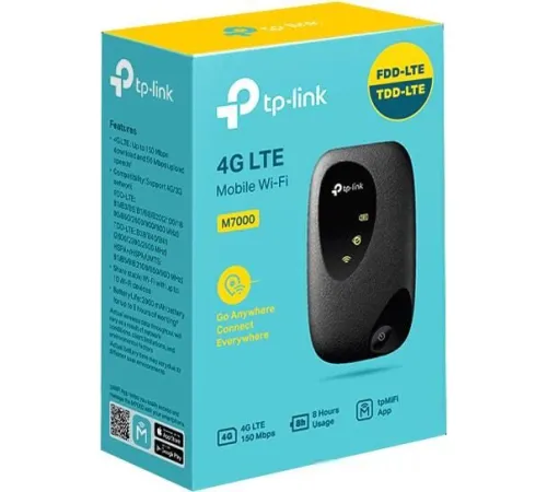 Мобильный 4G Wi-Fi роутер TP-Link M7000