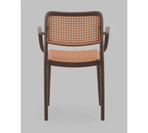 Стул Stool Group Yona с подлокотниками PP-297 коричневый