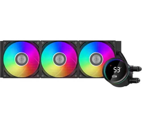Система жидкостного охлаждения для процессора PCCooler DA360 Pro ARGB Digital черный