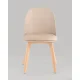 Стул Stool Group Fog с подушкой SL-7022DM бежевый, деревянные ножки