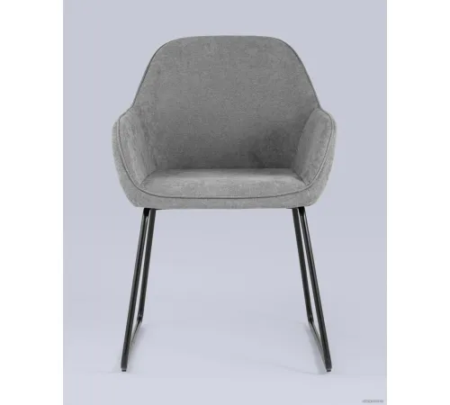 Стул с подлокотниками Stool Group Чак серый
