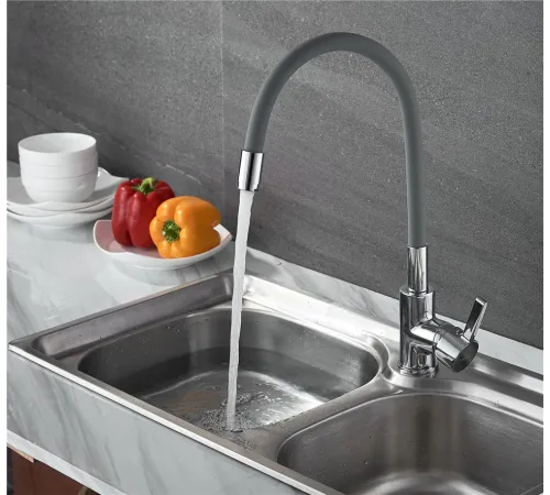 Смеситель Ledeme H98 L4898-9 серый/хром