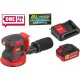 Эксцентриковая шлифмашина Wortex COS 1218 E ALL1 1334403 с 1-м АКБ