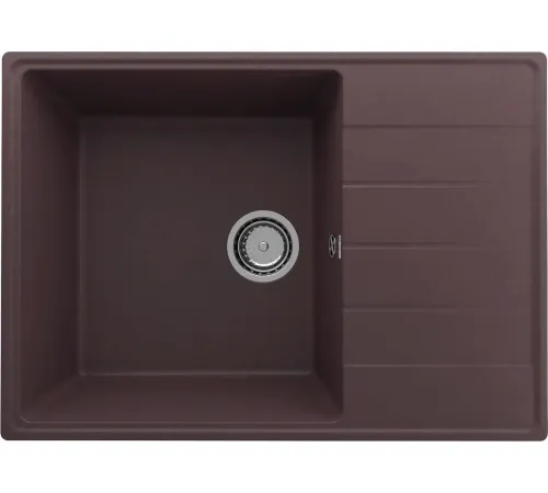 Кухонная мойка Ulgran Quartz Prima 700-06 трюфель