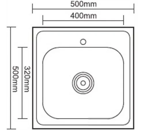Кухонная мойка Ledeme L75050