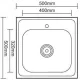 Кухонная мойка Ledeme L75050