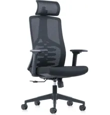Офисное кресло SitZone CH-359A сетка/ткань, черный