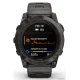 Умные часы Garmin Fenix 7X Pro Sapphire Solar карбоново-серый титан/черный, с титановым и силиконовым ремешками