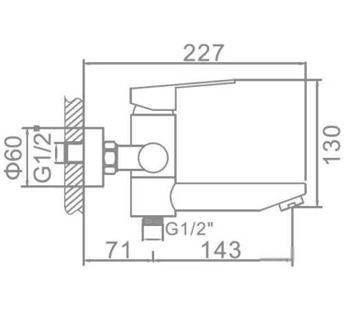 Смеситель Ledeme L73103