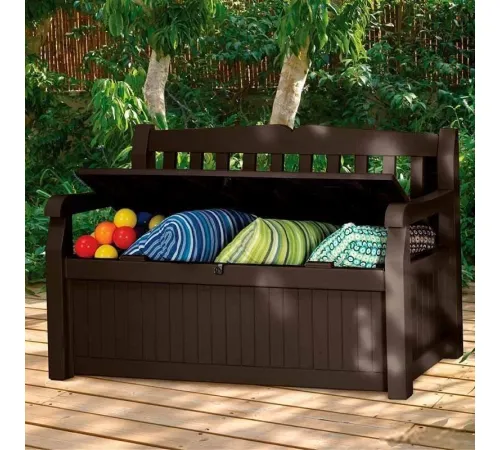 Сундук Keter Patio Bench коричневый