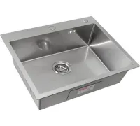 Кухонная мойка ARFEKA Eco AR PVD Decor Volcanic Rock 70x50 сатин