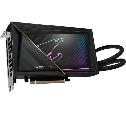 Видеокарта Gigabyte Aorus GeForce RTX 5080 Xtreme Waterforce 16G GV-N5080AORUSX W-16GD