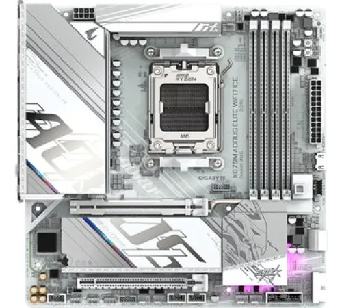 Материнская плата Gigabyte X870M Aorus Elite WiFi7 Ice