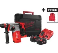 Перфоратор Milwaukee M18 BLHXMC-502X 4933499459 с 2-мя АКБ, кейс