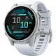 Умные часы Garmin Fenix 8 43мм серебристый, белый ремешок