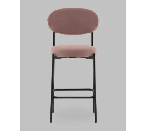 Стул Stool Group Бриф DD AV 477-C65-9005 PP велюр пыльно-розовый