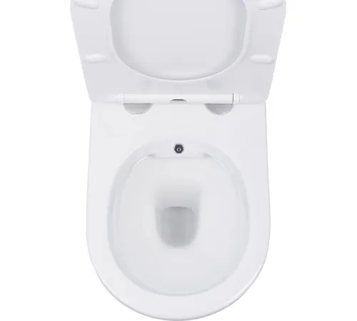 Унитаз подвесной Roxen Antares Bidet в комплекте с инсталляцией StounFix Dual Fresh 6 в 1 966135 кнопка: серый бетон