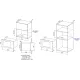 Микроволновая печь ZorG MIO252 S black matte черный матовый