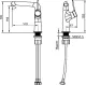 Смеситель Maxonor PL1094-8