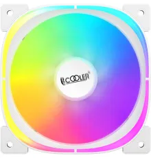 Вентилятор для корпуса PCCooler EF120 ARGB белый