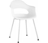 Стул с подлокотниками Stool Group Lady белый
