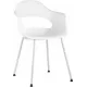 Стул с подлокотниками Stool Group Lady белый