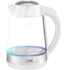 Электрический чайник JVC JK-KE1705 белый/серебристый