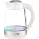 Электрический чайник JVC JK-KE1705 белый/серебристый