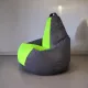Кресло-мешок Mio Tesoro Груша Kombo XXL GF-130x85-SN серебристый/неон