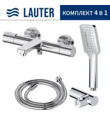 Смеситель Lauter Temp 21YH50427-4 с лейкой Relexa Fleur 21S00126