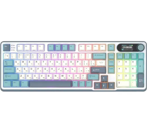 Клавиатура Royal Kludge RK-S98 RGB Light Cloud RK Brown