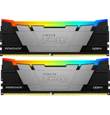 Оперативная память Kingston FURY Renegade RGB 2x8ГБ DDR4 4600 МГц KF446C19RB2AK2/16
