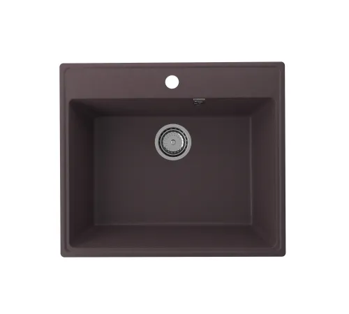 Кухонная мойка Ulgran QUARTZ Forte 580-06 трюфель