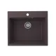 Кухонная мойка Ulgran QUARTZ Forte 580-06 трюфель