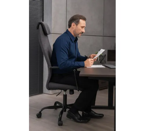 Офисное кресло Everprof Mars Black Fabric черный