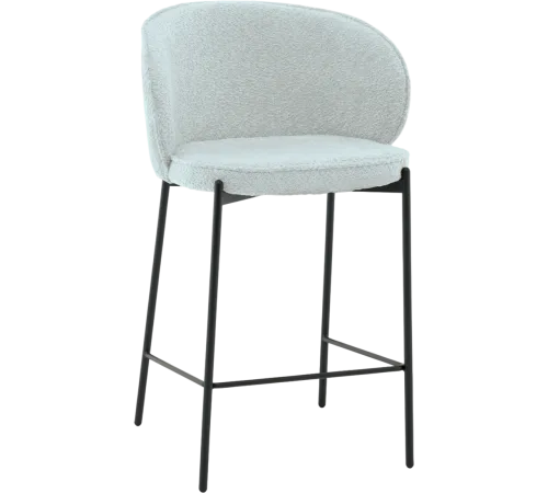 Стул Stool Group Тисдейл LV-115-S700-01 букле светло-голубой