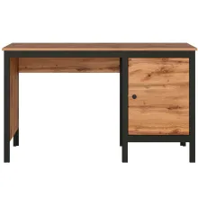Стол Black Red White Loft BIU/130 дуб вотан/черный матовый