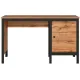 Стол Black Red White Loft BIU/130 дуб вотан/черный матовый