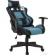 Игровое геймерское кресло Brabix GT Racer GM-100 черный/голубой
