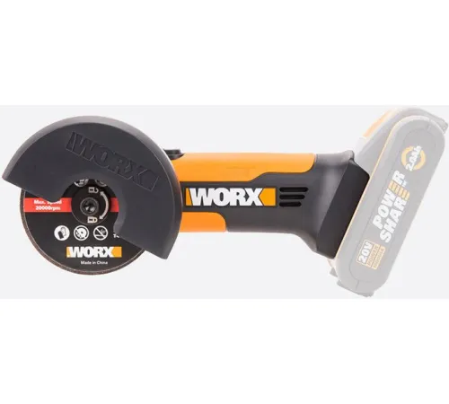 Угловая шлифмашина Worx WX801.9 без АКБ