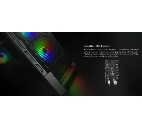 Корпус Cougar Airface RGB CGR-5ZD1W-AIR-RGB