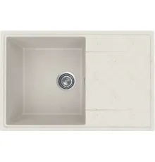 Кухонная мойка Practik PR-M 735-001 белый камень